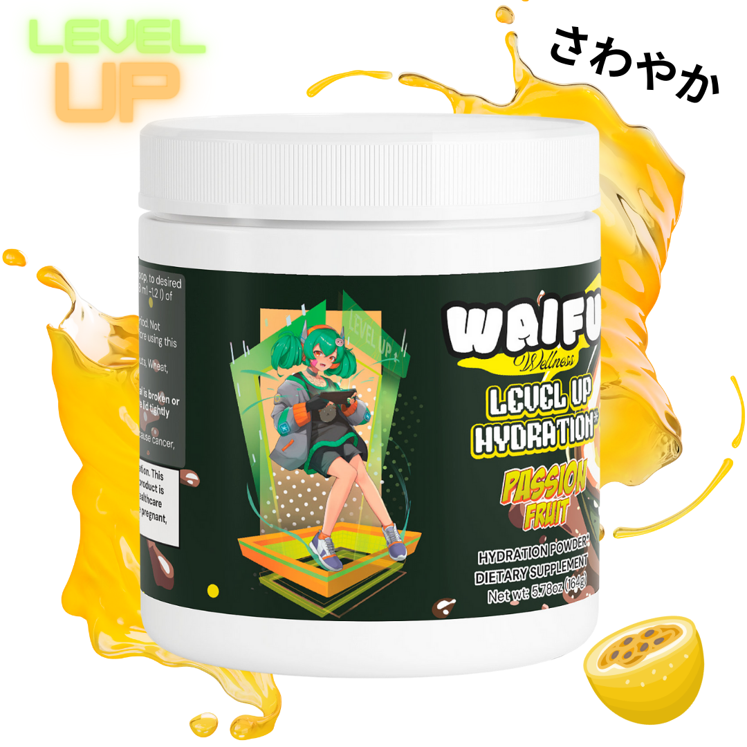 Level Up Hydration Electrolyte Mix 旨い Passion Fruit