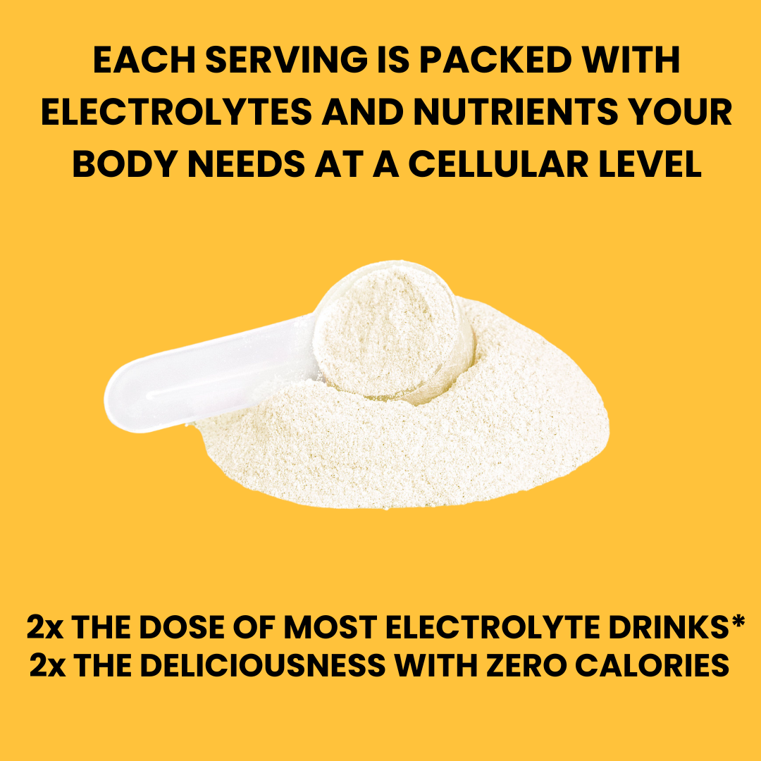 Level Up Hydration Electrolyte Mix 旨い Passion Fruit