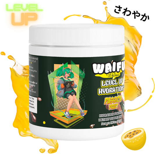 Level Up Hydration Electrolyte Mix 旨い Passion Fruit