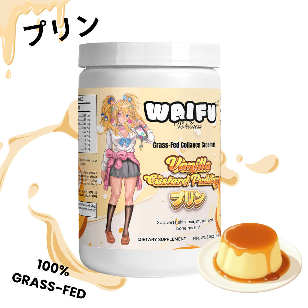 Collagen Powder プリン Japanese Custard Pudding